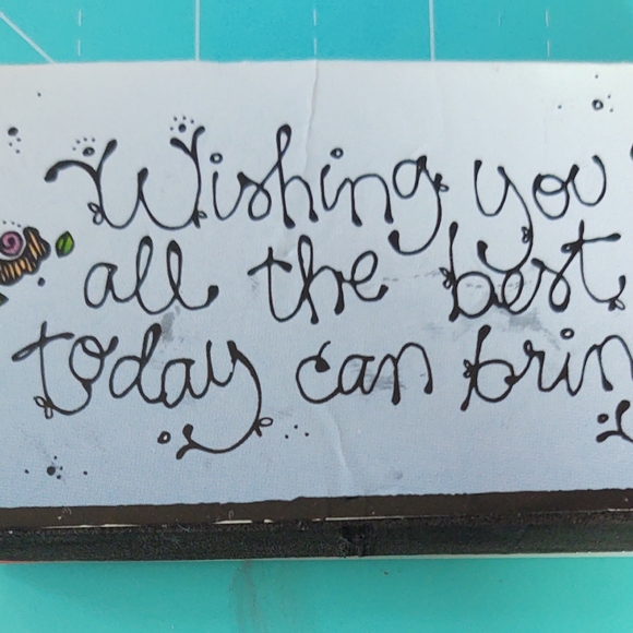 Dj inkers special occasion foam rubber stamp - Picture 5 of 14